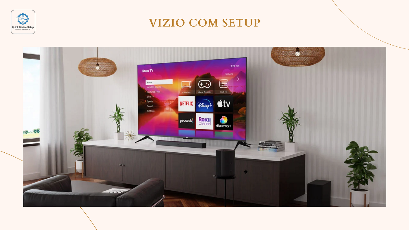 How Do You Access VIZIO.com Setup and Enter the Required Code Without a Remote?