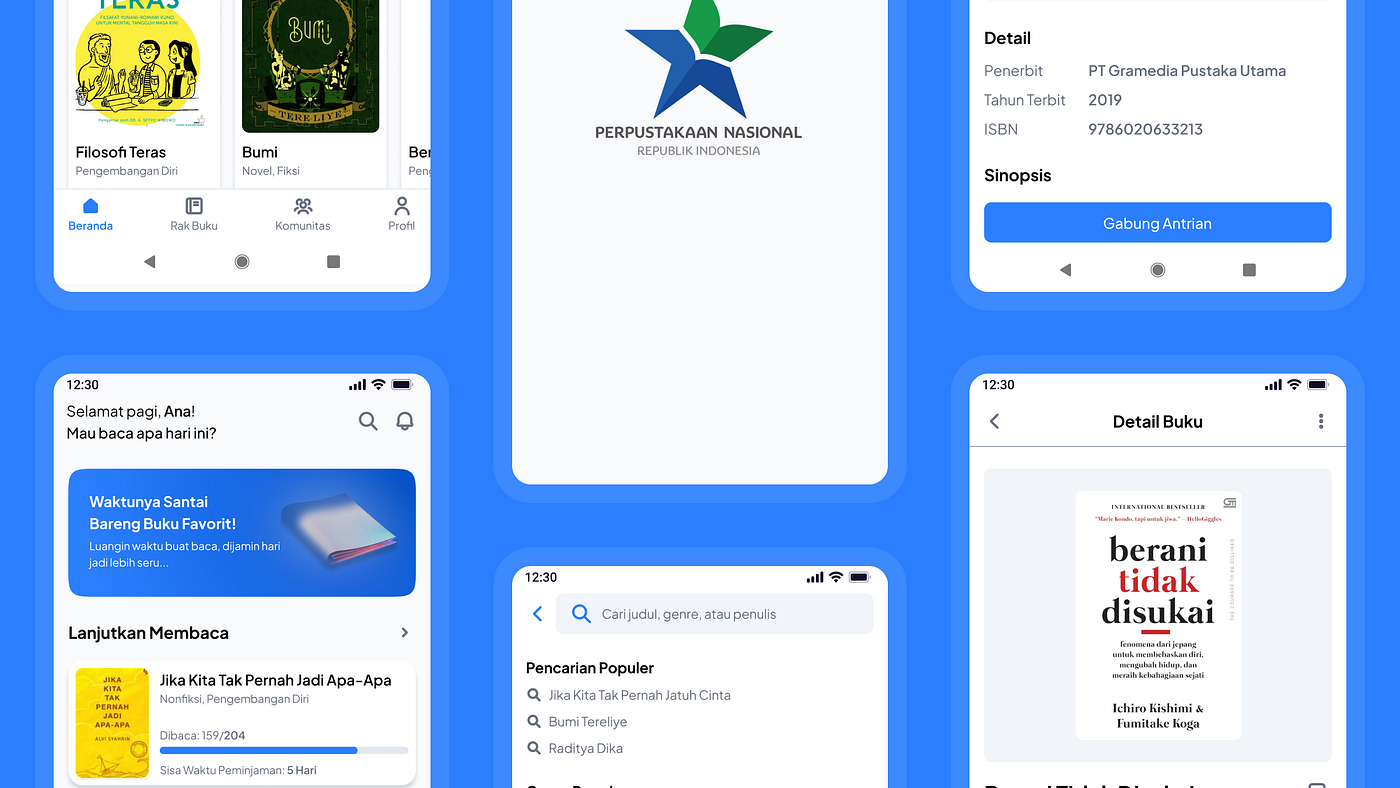 [Case Study] Redesain iPusnas: Transformasi Pengalaman Literasi Digital dari Rating 1.9