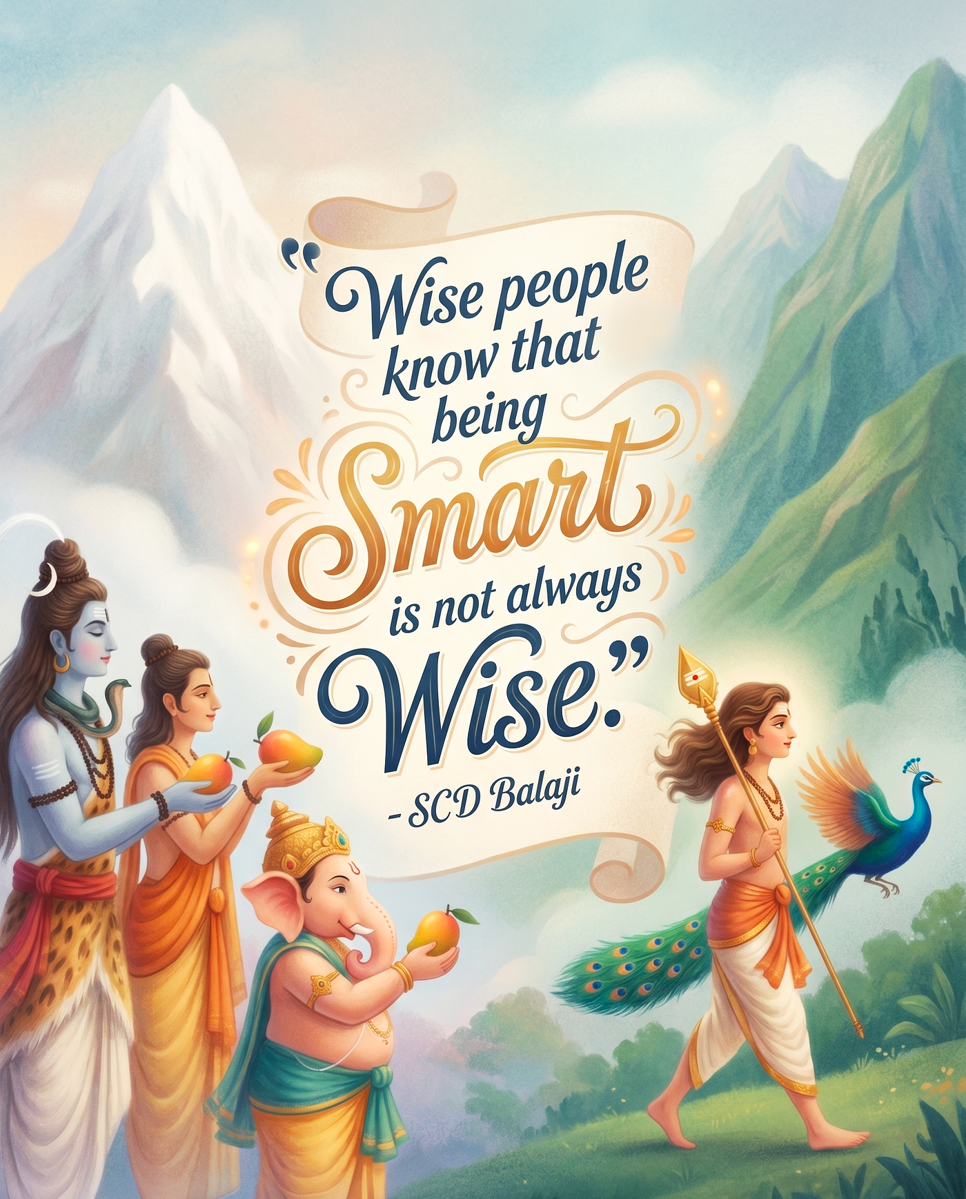 Wise people know that being Smart is not always Wise