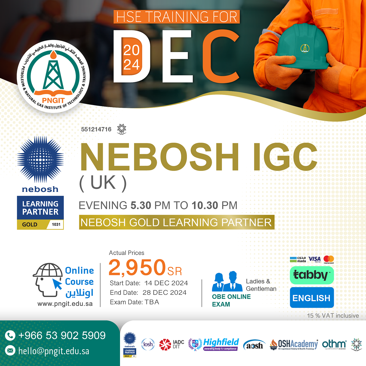 NEBOSH IGC