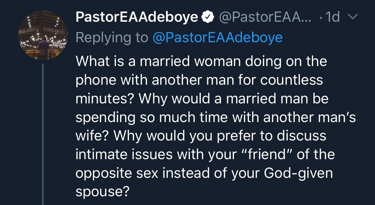 In defense of Pastor Adeboye photo