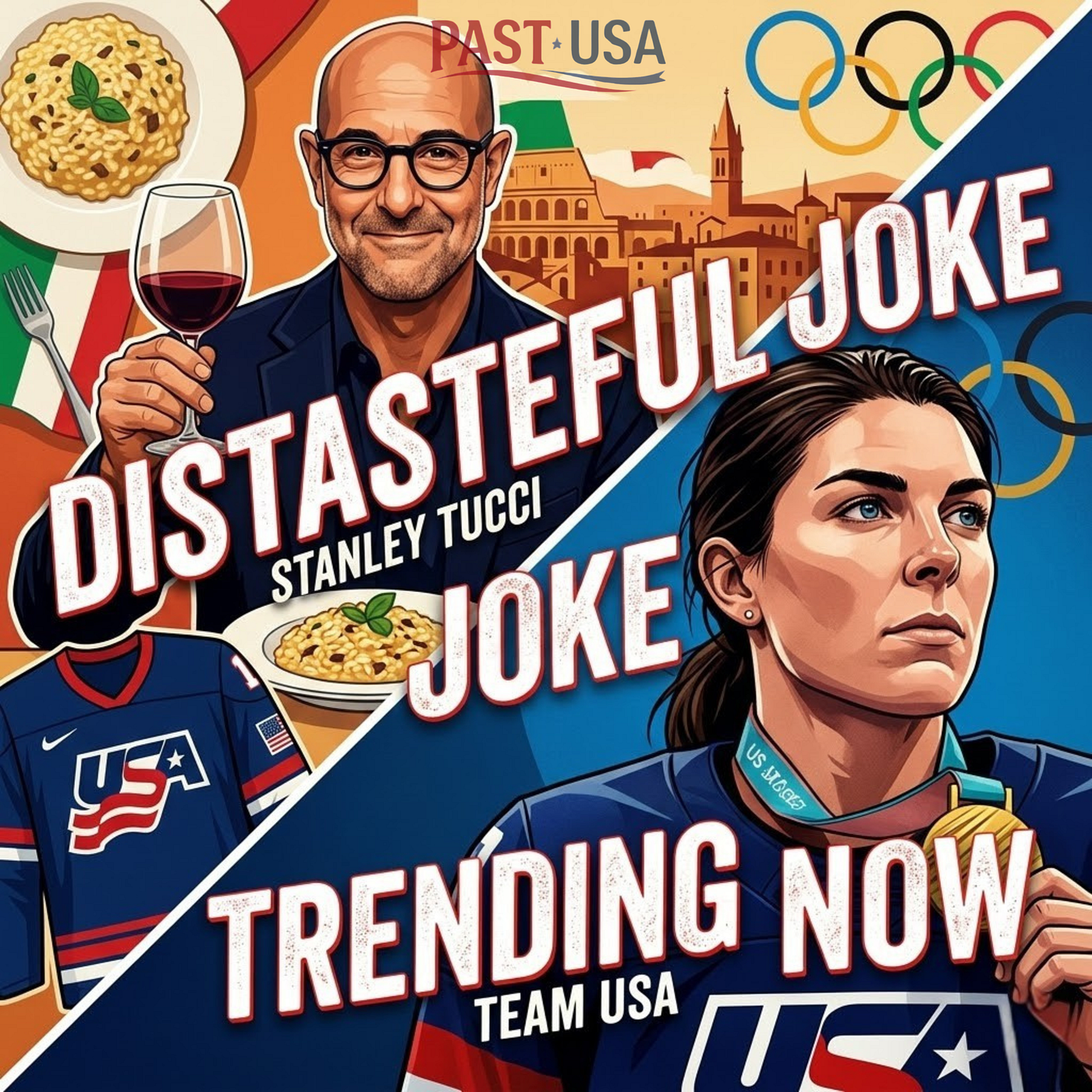 Stanley Tucci, Hilary Knight, and the White House Invite
