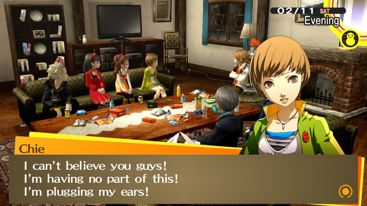 Moments of Truth CHIE; Persona 4 social links explained | by