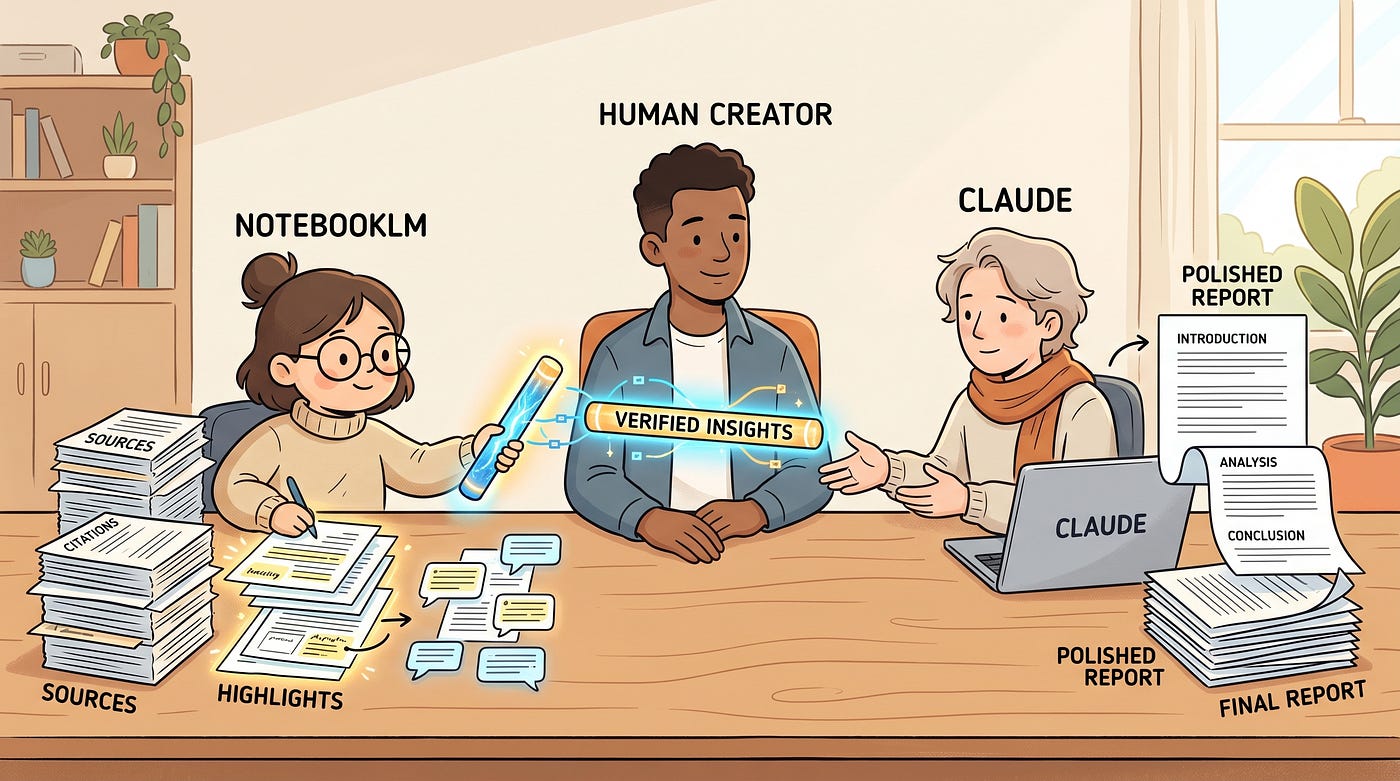 How I Use Claude and NotebookLM Together to Get Work Done Twice as Fast