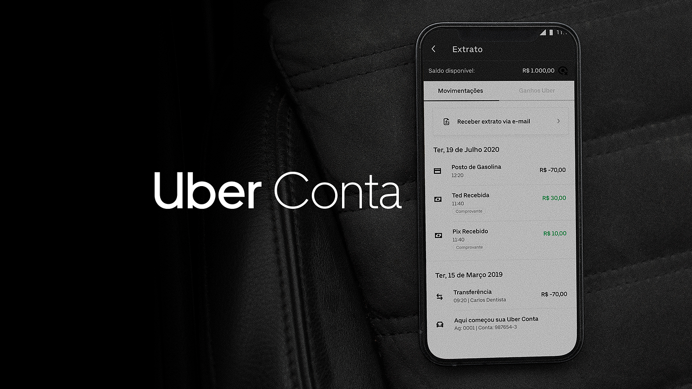 Quais são as vantagens da Uber Conta?