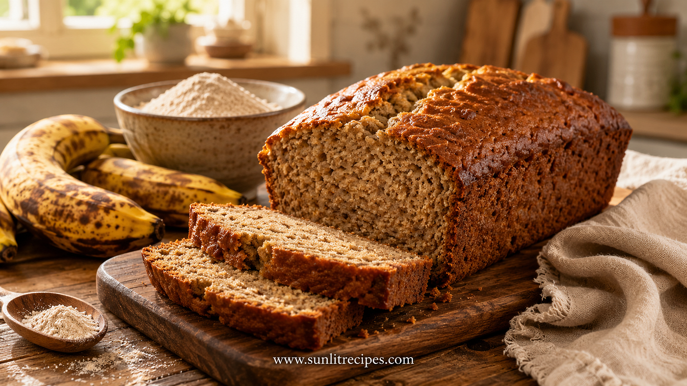 Whole Wheat Banana Bread: How to Make Vegan Loaf