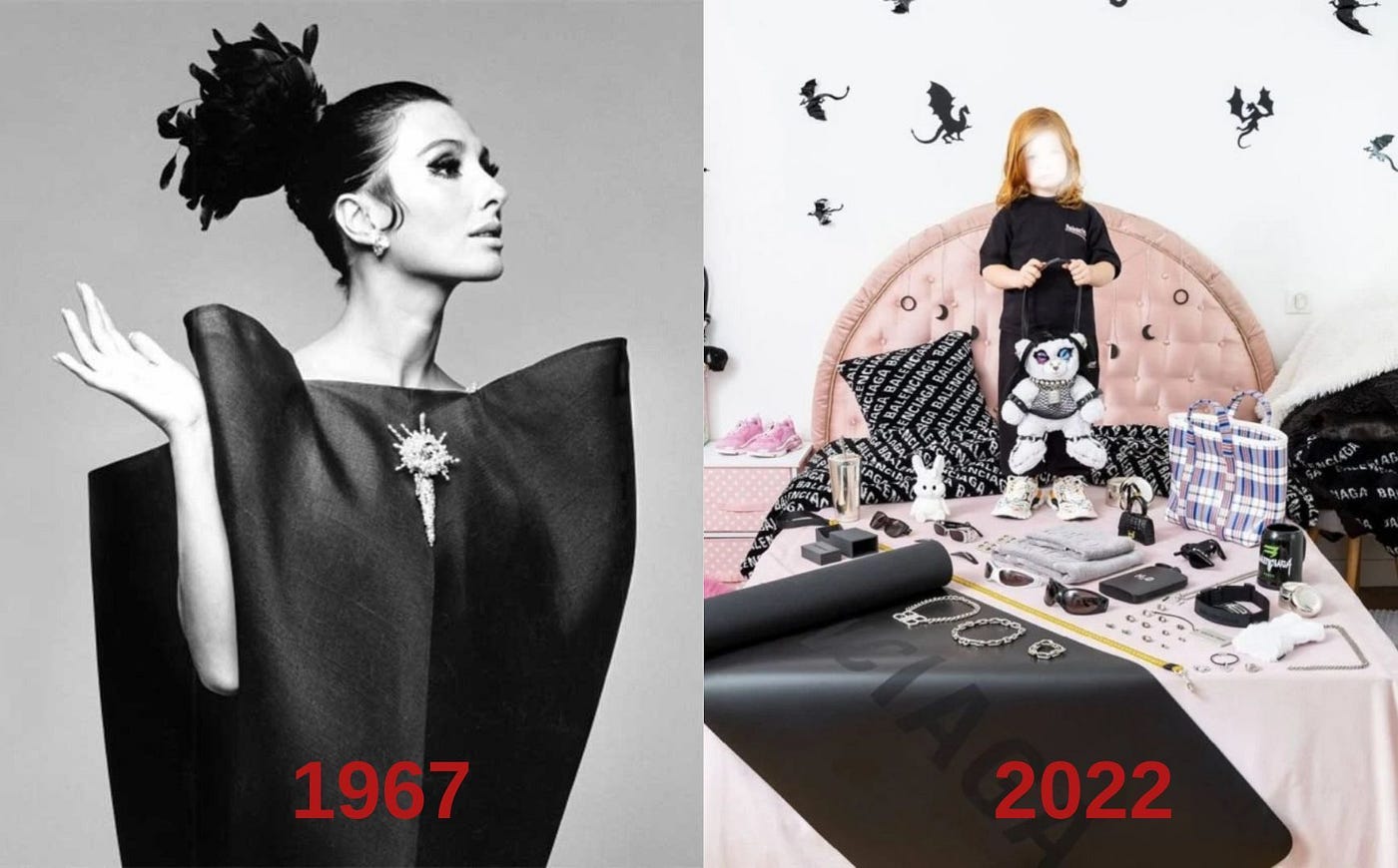 Luxury fashion house Balenciaga are mocked for their strange