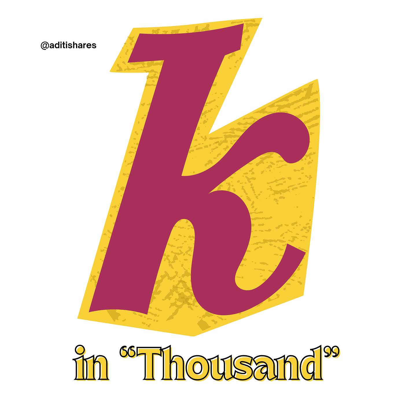 The Curious Case of the Letter “K” in “Thousand”