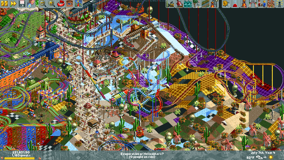 App Diary: RollerCoaster Tycoon Classic