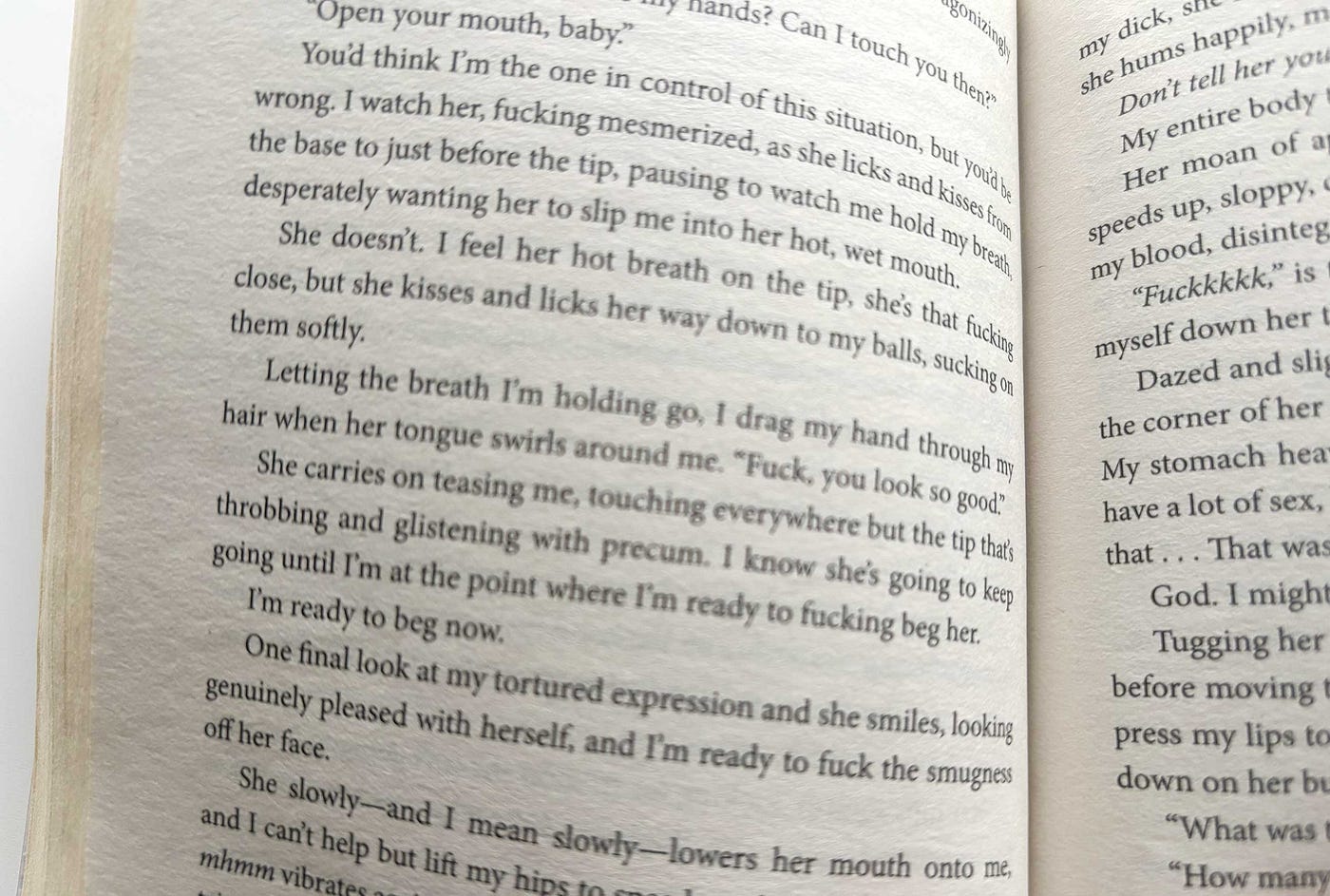 Explicit words of Hannah Grace in Icebreaker. Image copyright Jesse Karjalainen.