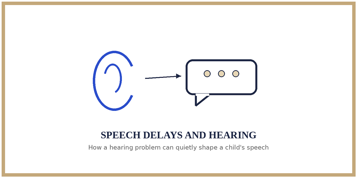 Speech Delays and Hearing: The ENT Connection