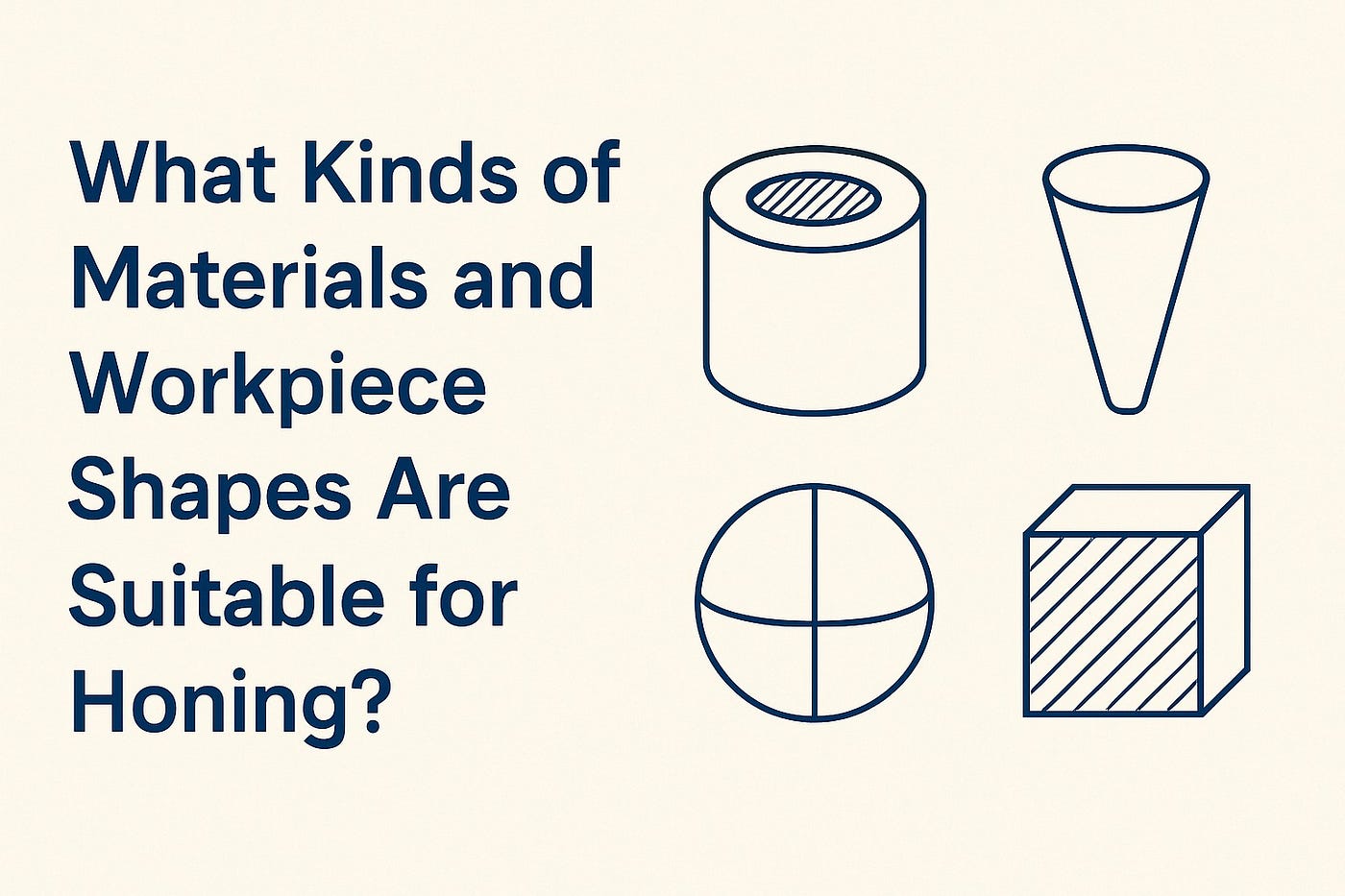What Kinds of Materials and Workpiece Shapes Are Suitable for Honing?