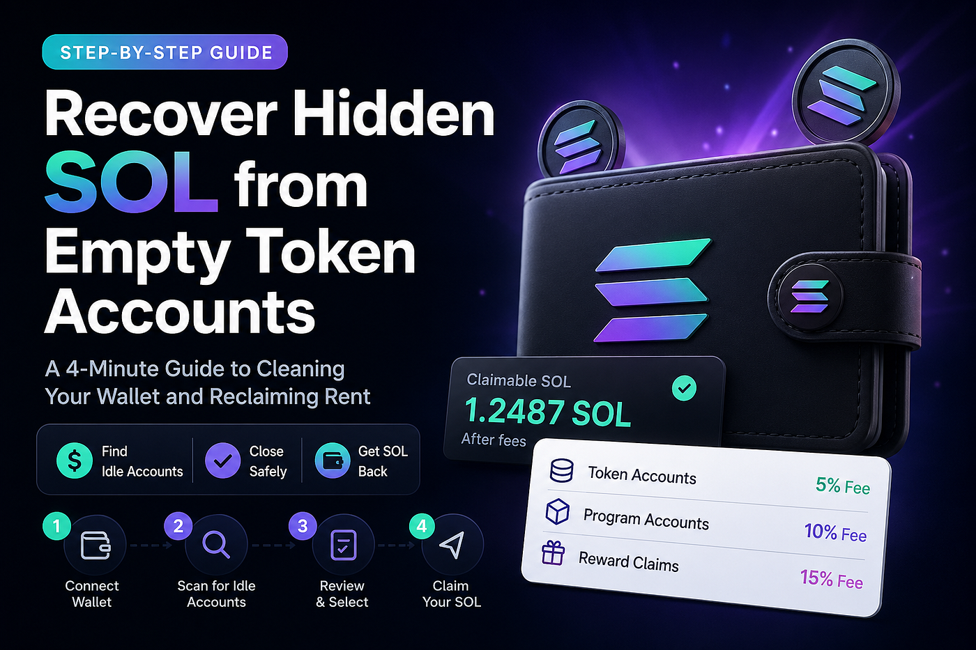 Step-by-Step: How to Recover Hidden SOL from Empty Token Accounts on Solana
