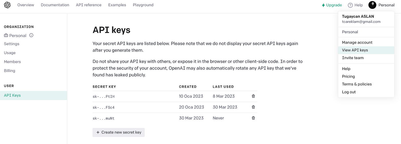 How To Analyze Your Analytics Metrics with OpenAI? 2 Open AI API
