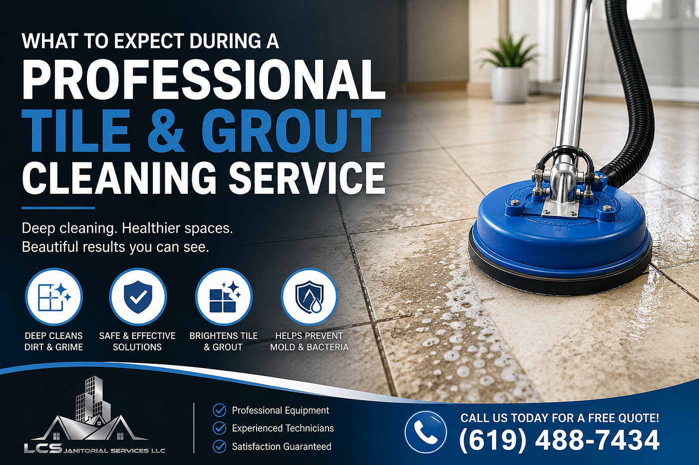 What to Expect During a Professional Tile and Grout Cleaning Service