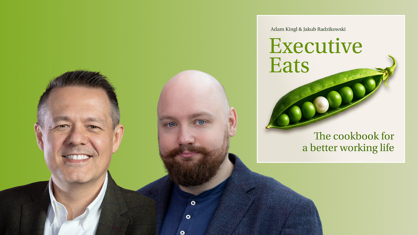 New cookbook, Executive Eats, reveals practical ways to build a better working life