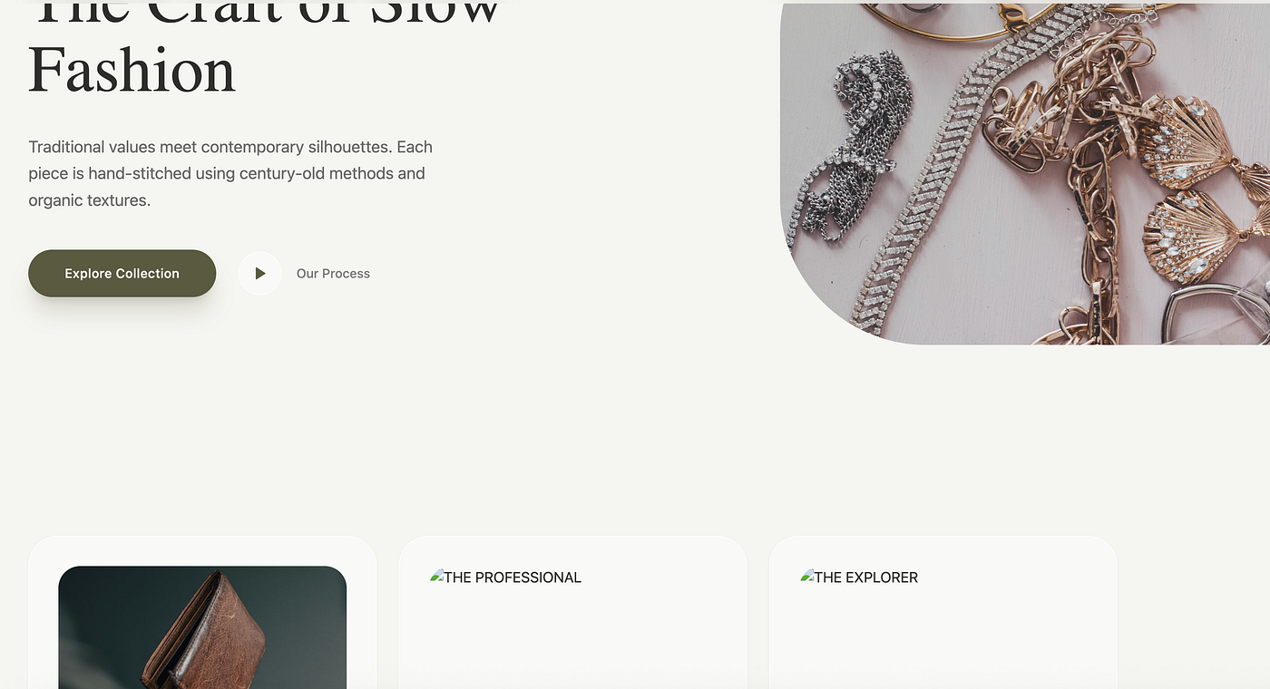 Index Page using the vibe templating