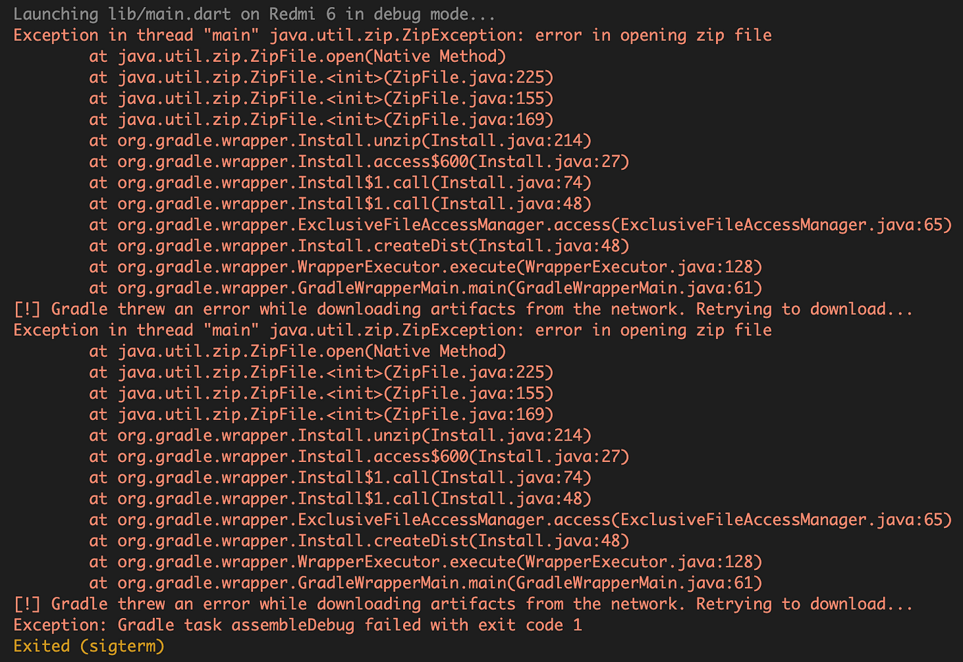 A java error occurred in the main process rust фото 57