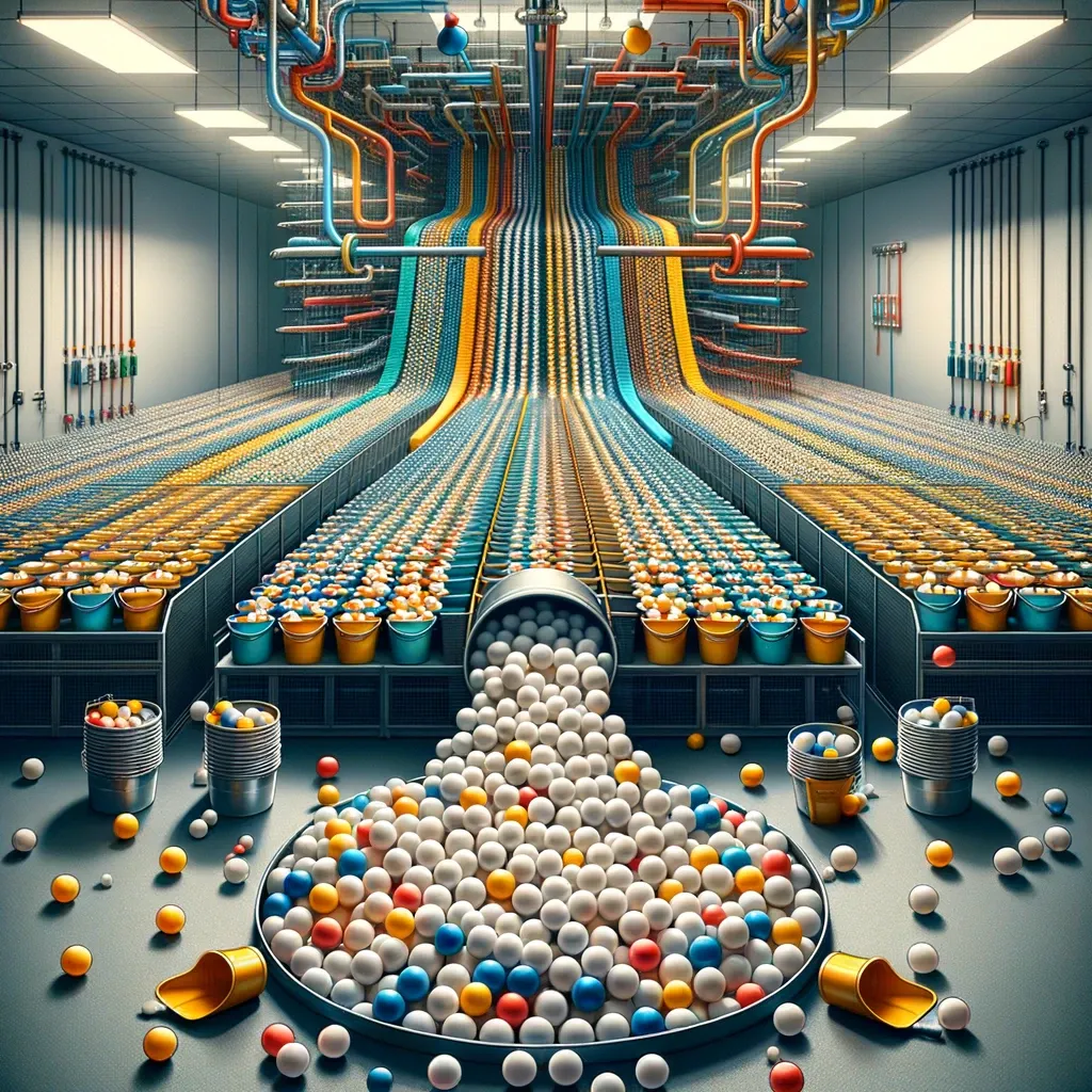 Load balancing the intuition behind the power of two random choices