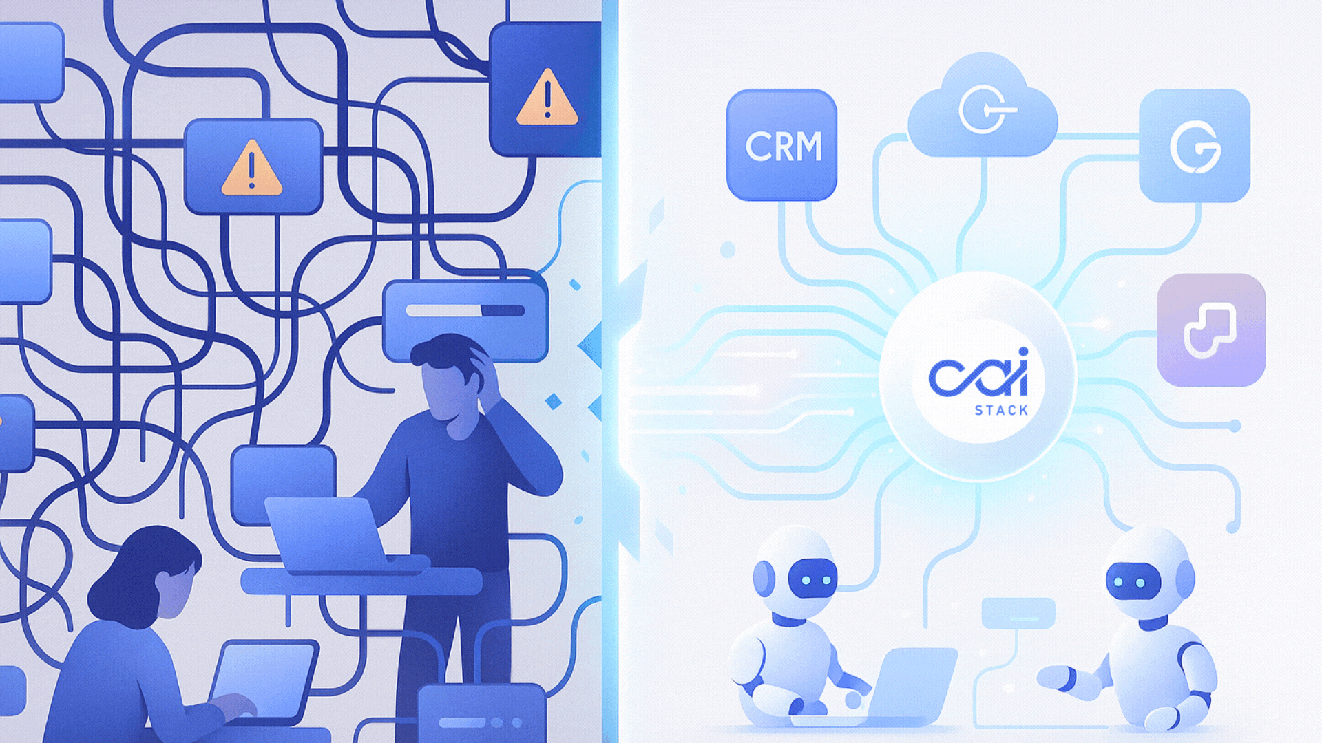 Image for blog post: Why CAI Stack's AI Middleware is Better than N8N in Workflow Automation