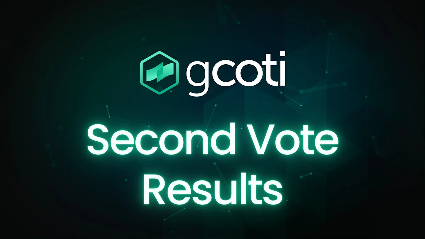 gCOTI Second Vote Results — The New APY Boost: 1600%!