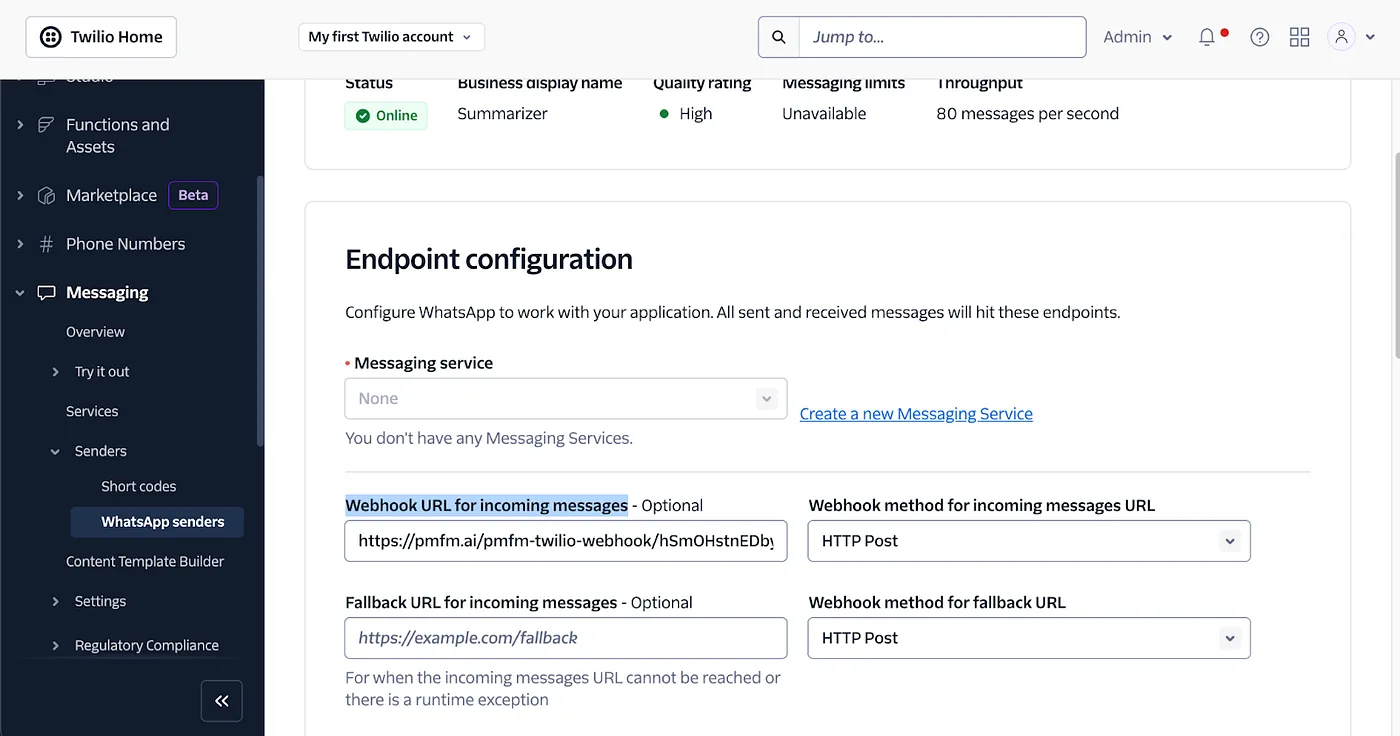 Knowledge base configuration interface