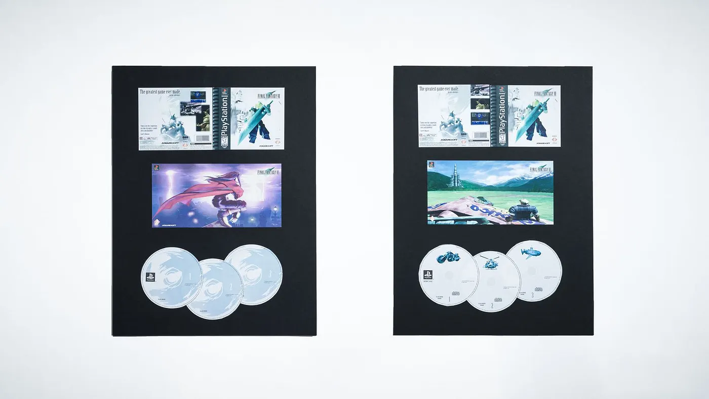 До американского релиза Final Fantasy 7 Sony и Square долго подбирали оформление обложки. Вице-президент отдела маркетинга Square U.S. Дзюн Ивасаки часто ездил в Токио для утверждения решений Хиронобу Сакагучи. Фотограф: Джонатан Кастильо; материалы предоставлены Дэвидом Бамбергером.