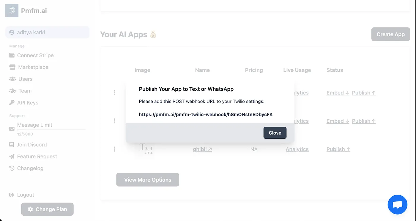 Knowledge base configuration interface
