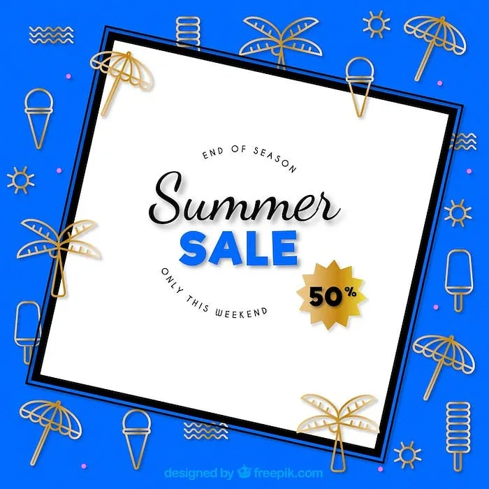 Sale Poster Original