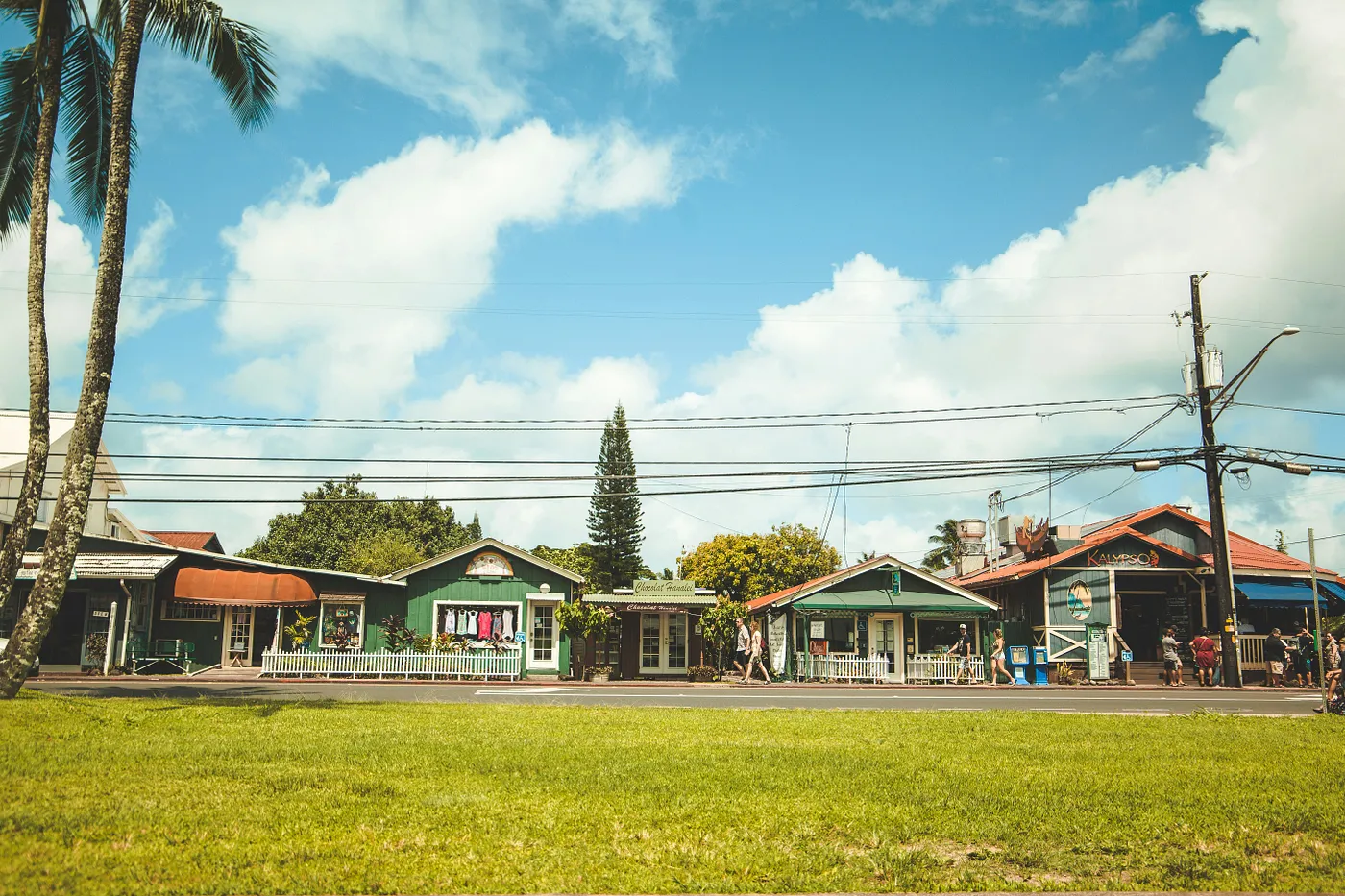 Small houses located close together