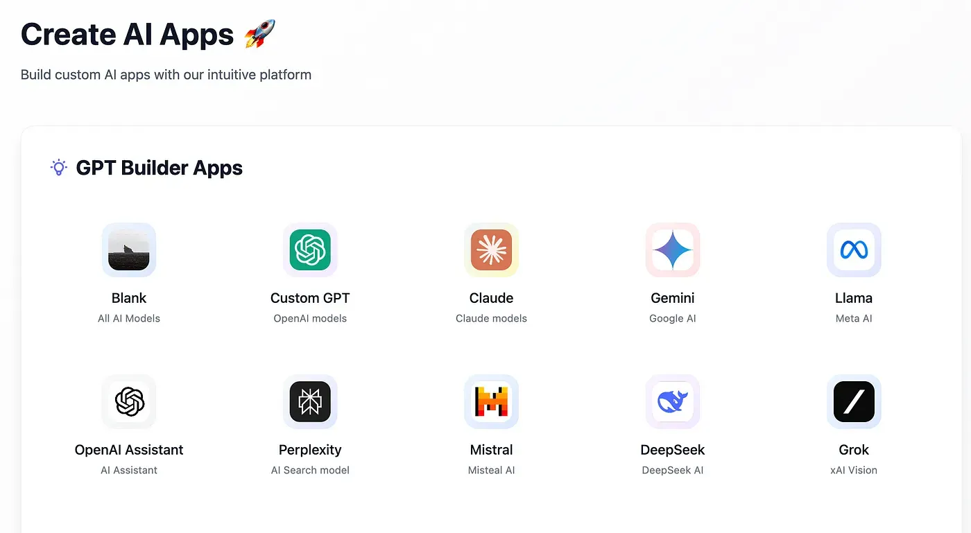OpenAI GPT selection
