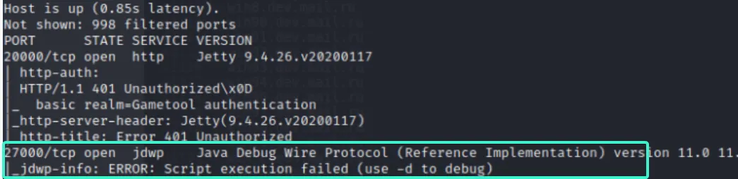 nmap