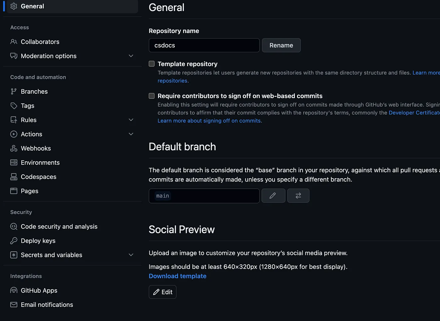 Go to GitHub project setting and click on Page