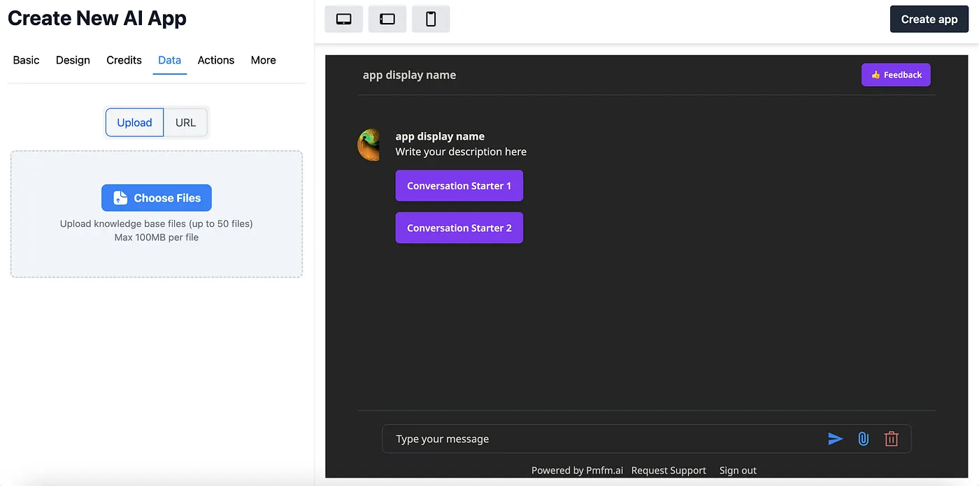 Knowledge base configuration
