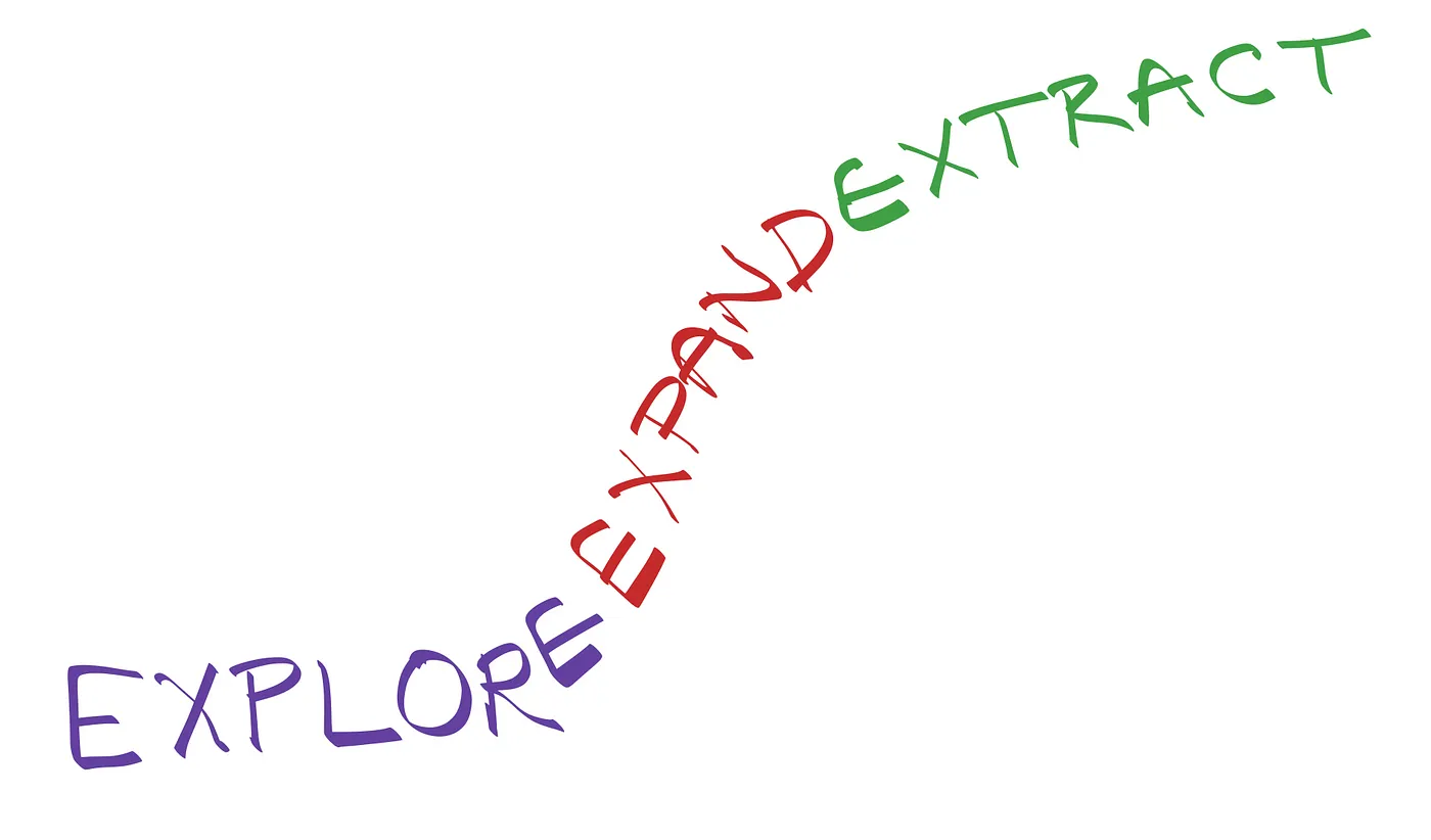 Explore Expand Extract