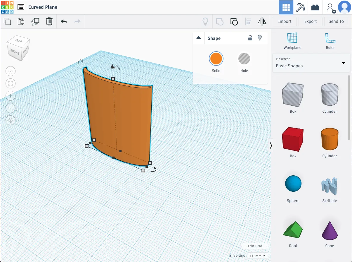 Tinkercad: Intuitive and brilliant, from Autodesk. Tools for 3D printing (a hobbyist market) are much easier than tools for 3D graphics (a professional market)