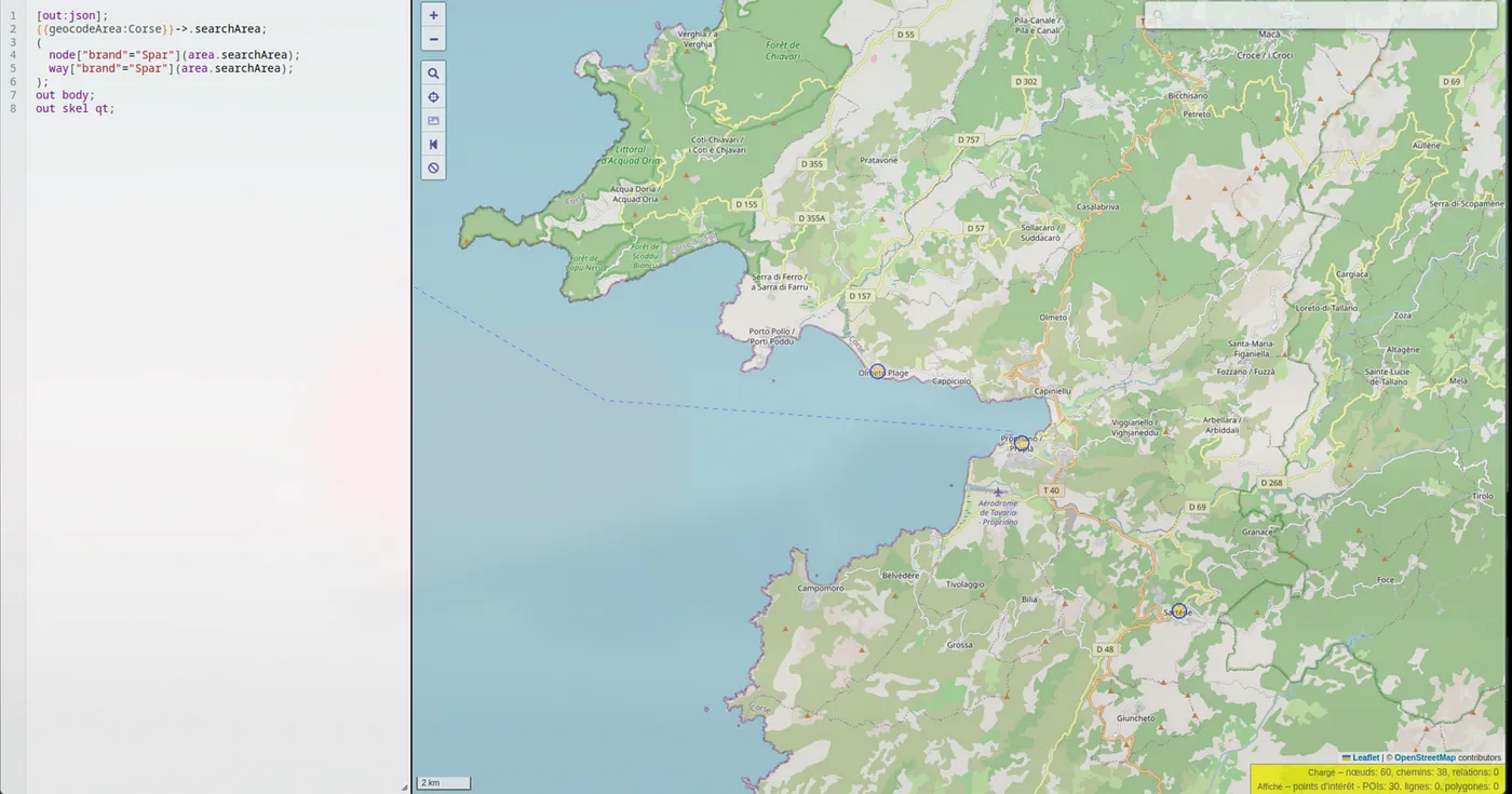 Spar store locations near Sartenais-Valinco-Taravo