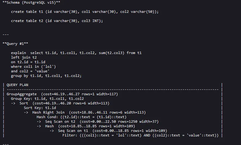 Sample Query