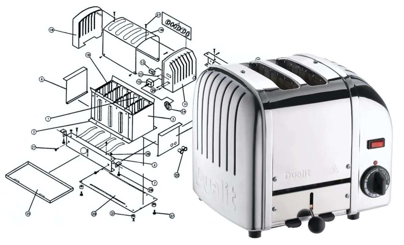 The very repairable and long-lasting Dualit toaster