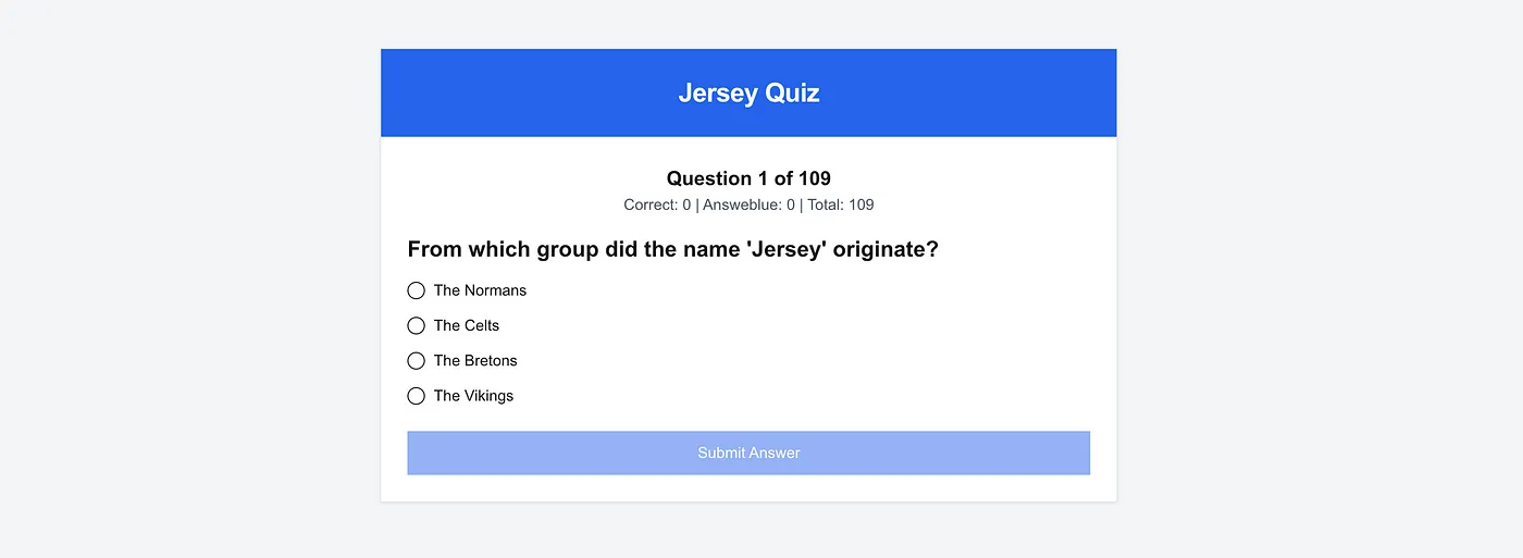Jersey Immigration Response