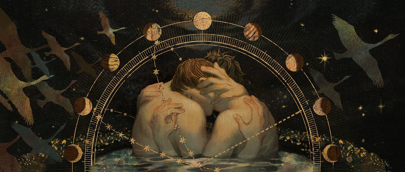 Sleeping Swans by Saline Field