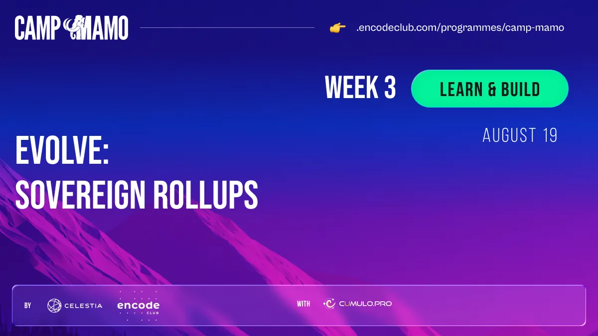Evolve: Sovereign Rollups
