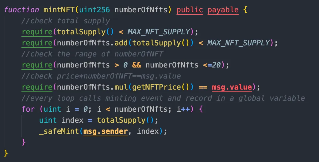The Design and Analysis of ERC721A Gas Optimization