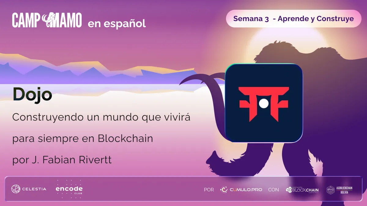 Dojo Engine: Construyendo un mundo que vivirá para siempre en Blockchain