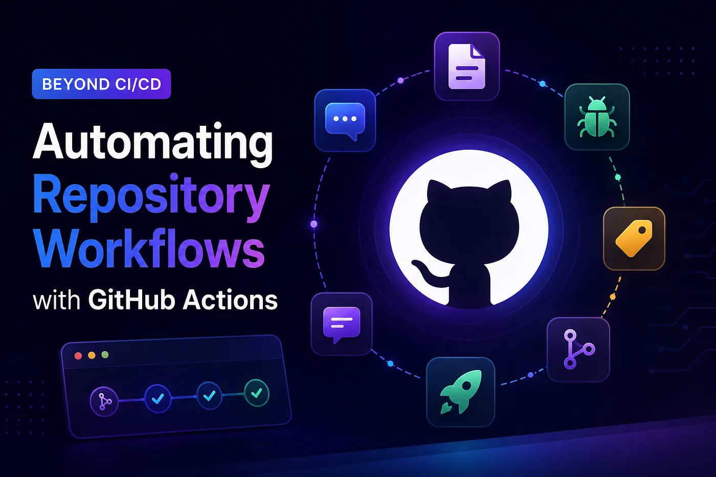 Turn Your GitHub Repository into a Self-Managing Workflow