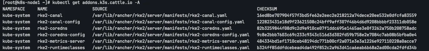 kubectl get addons.k3s.cattle.io -A