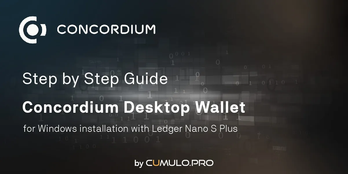 Concordium Desktop Wallet