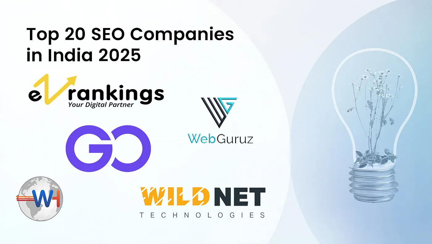 Top 20 SEO Companies India 2025