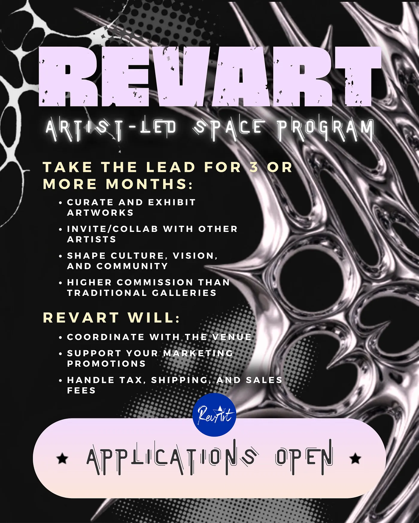 RevArt Artist-Led Space Program