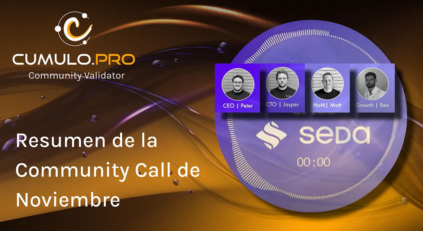 Community Call de SEDA Protocol